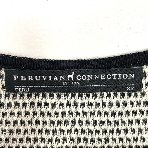 Peruvian Connection 100% Pima Cotton Knit Maxi Dress BOLD Flower Art to … - Picture 4 of 11